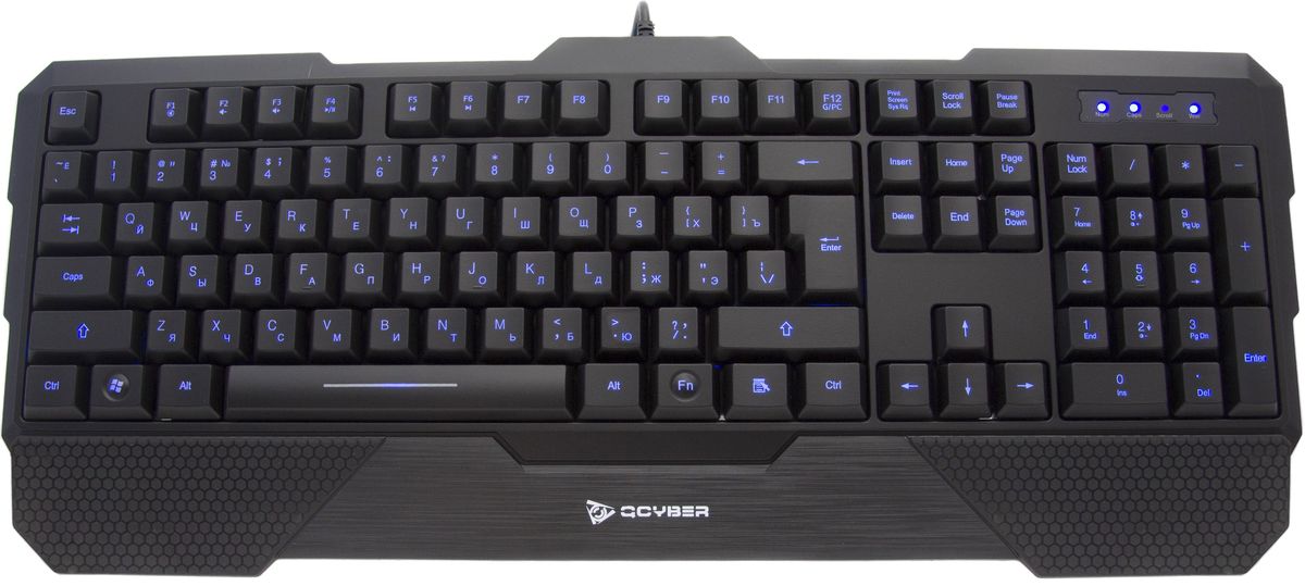 Qcyber Tehnic, Black игровая клавиатура