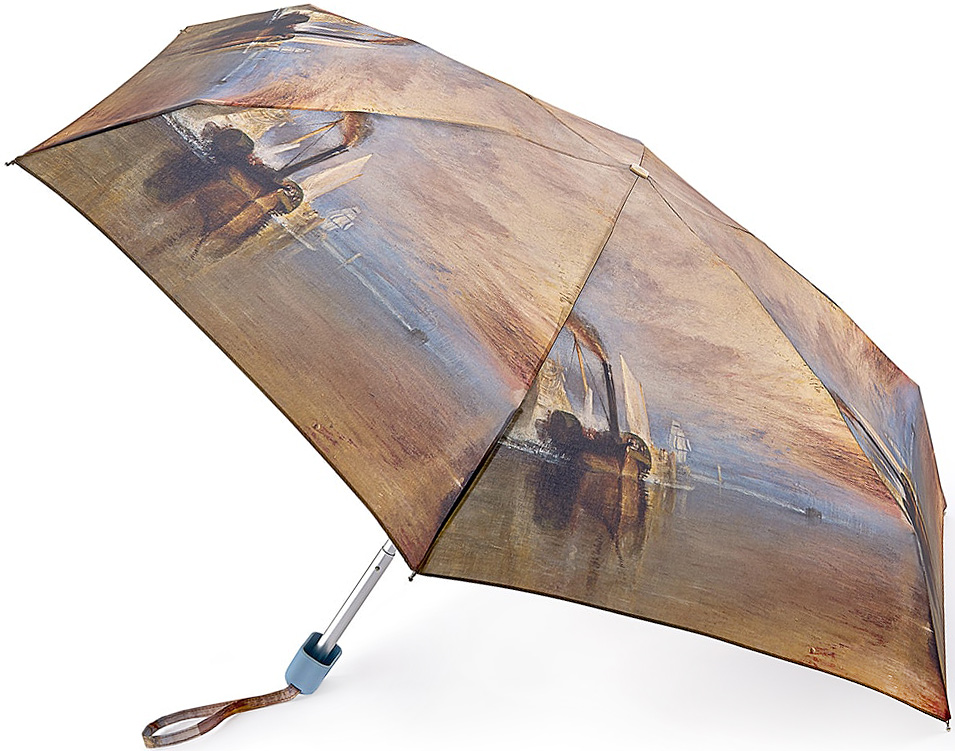 Зонт женский Fulton, механический, 5 сложений, цвет: бежевый. L794-3418