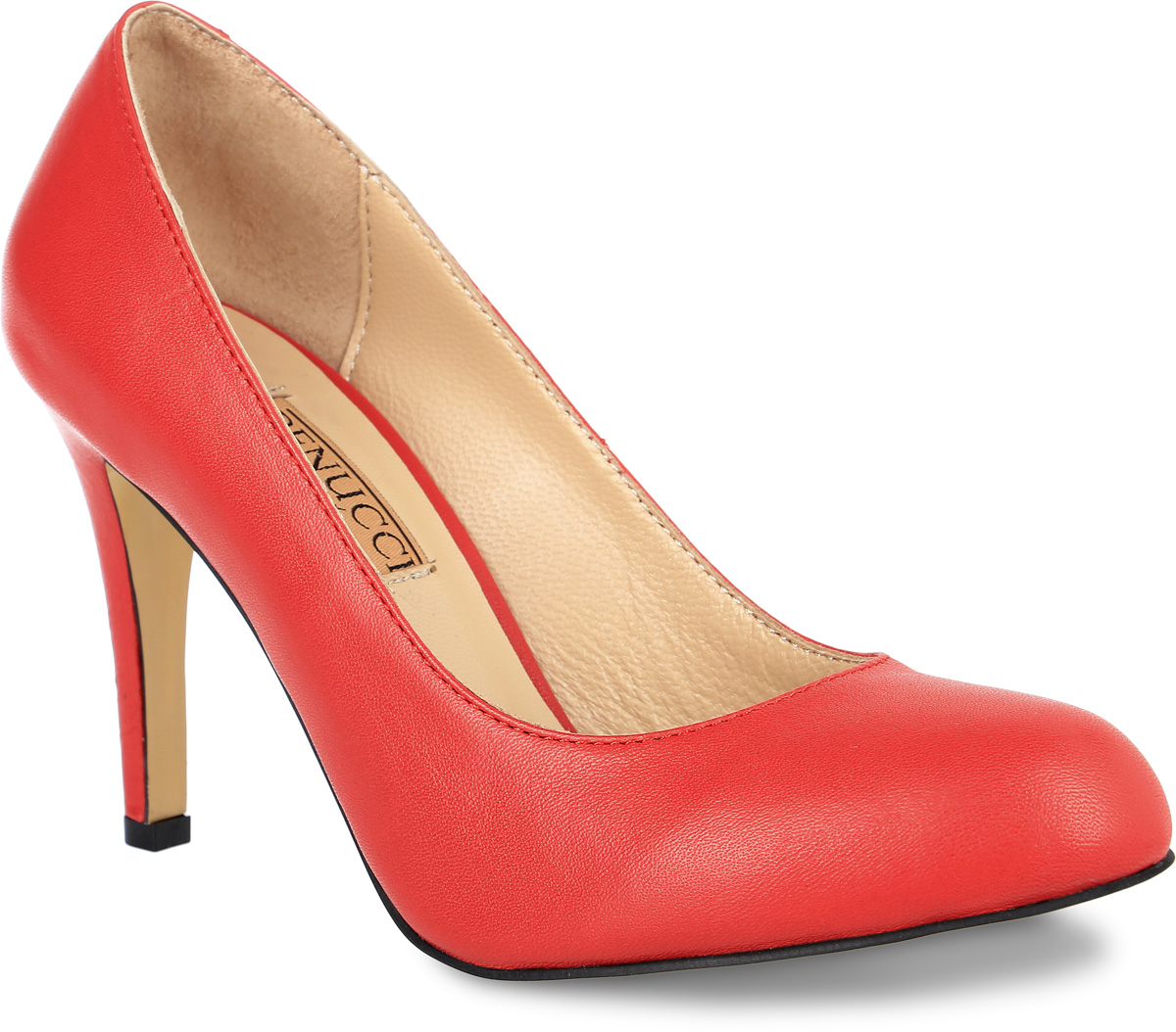Туфли женские Benucci, цвет: красный. 8070_кожа. Размер 37