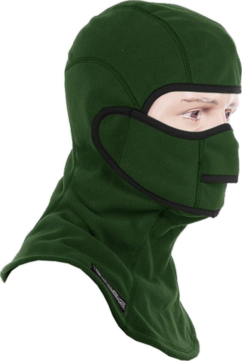Подшлемник Starks Fleece Collar Open, с защитой шеи, цвет: зеленый. Размер L/XLЛЦ0032_Зеленый_L Подшлемник Starks Fleece Collar Open, с защитой шеи, цвет: зеленый. Размер L/XLЛЦ0032_Зеленый_LПодшлемник Starks Fleece Collar Open предназначен для использования в условиях экстремального холода. Съемная лицевая часть позволяет легко открывать лицо. Подшлемник выполнен из высококачественного полиэстера. Изделие обеспечивает полную защиту лица и шеи от проницания влаги, холода, пыли. Снаружи и внутри флисовый ворс, который обеспечивает терморегуляцию, сохранение тепла, отведение влаги от лица к мембране и последующее выведение наружу. Защитная дышащая мембрана работает в обе стороны - изнутри сохраняет тепло, выводит влагу.