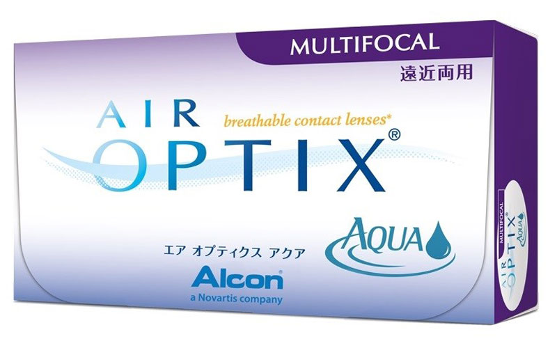 Alcon-CIBA Vision контактные линзы Air Optix Aqua Multifocal (3шт / 8.6 / 14.2 / -2.50 / High)