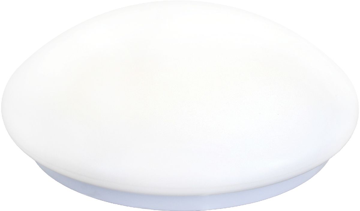 Светильник настенно-потолочный Camelion LBS-0102, LED, 18W, 4500K. 1267412674 Светильник настенно-потолочный Camelion LBS-0102, LED, 18W, 4500K. 1267412674Настенно-потолочный светильник Camelion LBS-0102 - светодиодный осветительный прибор для накладного монтажа, имеющий плоскую форму плафона, за счет чего не уменьшается объем помещения, даже если в нем невысокие потолки. Данная модель мгновенно включается, не нагревается, экономично расходует электроэнергию, служит очень долгий срок, излучает яркий световой поток, который не пульсирует.Диаметр: 33 смВысота: 8 см Цветность: естественный белый (3300 - 5000 К) Вид крепления: накладнойОсновной цвет: белыйПоверхность плафона/арматуры: глянцеваяЦвет плафона/арматуры: белыйЛампа в комплекте: естьНапряжение питания: 220 ВЗащита от пыли и влаги: IP30.