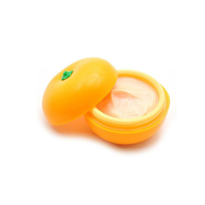 TonyMoly Крем для рук с экстрактом мандарина Tangerine Whitening Hand Cream, 30 грBD03005500 TonyMoly Крем для рук с экстрактом мандарина Tangerine Whitening Hand Cream, 30 грBD03005500Крем для рук увлажняющий с отбеливающим эффектом. Tangerine Whitening Hand Cream содержит экстракты цитрусовых: лимона, апельсина, лайма, мандарина, которые дают крему не только нежный аромат, но и полезный витамин С.Микроэлементы, содержащиеся в цитрусовых, питают влагой предотвращая сухость кожи, повышают ее тонус, избавляют от сухости.Цитрусовые экстракты содержат огромное количество витамина С, он является мощным антиоксидантом, подавляет процесс старения, стимулирует обновление, укрепление клеток кожи, способствует заживлению повреждений, подтягивая кожу, разглаживает морщины.Благодаря арбутину крем активно борется с пигментацией, выравнивает, осветляет тон кожи рук.Кожа рук становится мягкой, нежной, гладкой, исчезают огрубелости. Увлажняющее действие Tangerine Whitening Hand Cream особо акатуально для осени и зимы, а также весной. В это время из-за значительных перепадов температур кожа подвергается интенсивному обезвоживанию, шелушиться, появляются раздражения. Цитрусовый крем приходит на помощь, восстанавливая водный баланс, укрепляя и осветляя кожу.Крем косметического бренда Tony Moly представлен в маленьком контейнере в виде мандарина. Cрок годности: 30 месяцев.