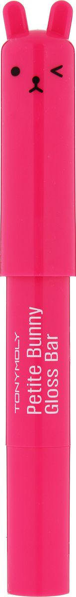 TonyMoly Блеск для губ Petit Bunny Gloss Bar 03 Apple, 2 грLM01010000 TonyMoly Блеск для губ Petit Bunny Gloss Bar 03 Apple, 2 грLM01010000Petit Bunny Gloss Bar — это не только помада, но еще и блеск для губ и питательный увлажняющий бальзам. Настоящее уходовое средство для губ, в нем содержится экстракт клубники, который эффективно увлажняет и питает нежную кожу губ. Помада-бальзам от Tony Moly обладает приятным ароматом клубники, придает губам пухлость, естественный здоровый блеск.Помада-бальзам Petit Bunny Gloss Bar имеет яркую стильную привлекательную миниатюрную упаковку. Может поместиться в любой женской сумочке, в линейке представлено 9 различных оттенков с разными ароматами.Бальзам Petit Bunny Gloss Bar не только дарит губам эффектный блеск, но и бережно за ними ухаживает, оригинальная стильная упаковка в виде зайчика с кокетливыми ушками мало кого из женщин и девушек оставит равнодушной. Бальзам возвращает губам естественный насыщенный цвет, каждый из его оттенков имеет в основе ягодный или фруктовый экстракт, который придает каждому из них определенные свойства. Яблоко – смягчает и разглаживает кожу. Срок годности: 30 месяцев.