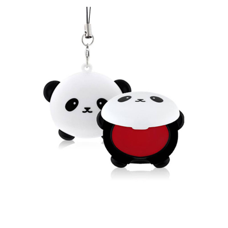 TonyMoly Бальзам для губ Pandas Dream Pocket Lip Balm, 3,8 грLM04011900 TonyMoly Бальзам для губ Pandas Dream Pocket Lip Balm, 3,8 грLM04011900Невероятно милый аксессуар, который при помощи специальной петельки можно прикрепить к сумочке или телефону, очень похожий на брелок – оттеночный бальзам для губ.Средство позволяет в любое время увлажнить кожу губ, устранить сухость и шелушения, а также подарить губам красивый и сочный розовый оттенок.В составе бальзама сок бамбука, который увлажняет и освежает кожу; экстракт граната – мощный омолаживающий компонент, питает, смягчает и разглаживает кожу, делает ее более упругой, а также деликатно отшелушивает омертвевшие клетки. Срок годности: 30 месяцев.