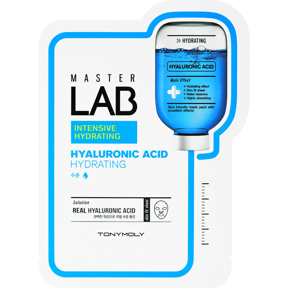 TonyMoly Тканевая маска Master Lab Hyaluronic Acid Mask, 19 гр