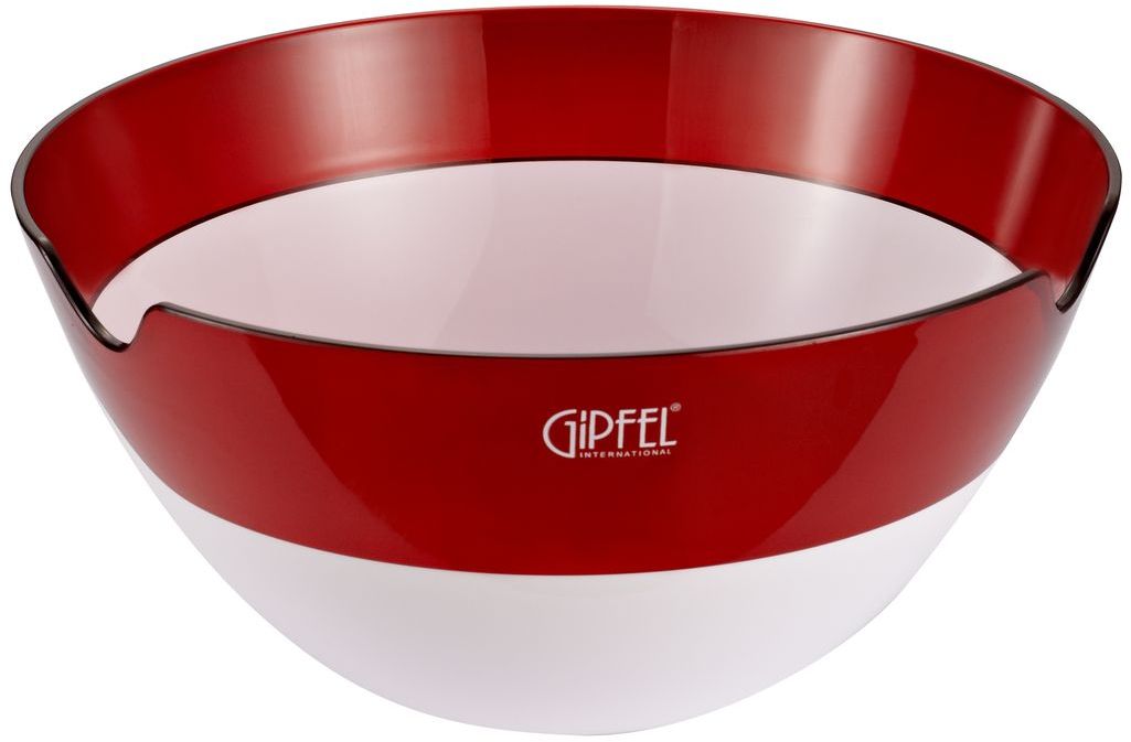Салатник Gipfel Amadeus, с двойными стенками, цвет: белый, красный, 28 х 28 х 13,5 см9438 Салатник Gipfel Amadeus, с двойными стенками, цвет: белый, красный, 28 х 28 х 13,5 см9438Посуда Gipfel изготовлена только из качественных, экологически чистых материалов. Также уделяется особое внимание дизайну продукции, способному удовлетворять вкусы даже самых взыскательных покупателей. Сталь 8/10, из которой изготавливается посуда и аксессуары Gipfel, является уникальной. Она отличается высокими эксплуатационными характеристиками и крайне устойчива к физическим воздействиям. Сложно найти более подходящий для создания качественной кухонной посуды материал. Отличительной чертой металлической посуды, выполненной из подобной стали, является характерный сероватый оттенок поверхности и особый блеск. Это позволяет приготовить более здоровую пищу.