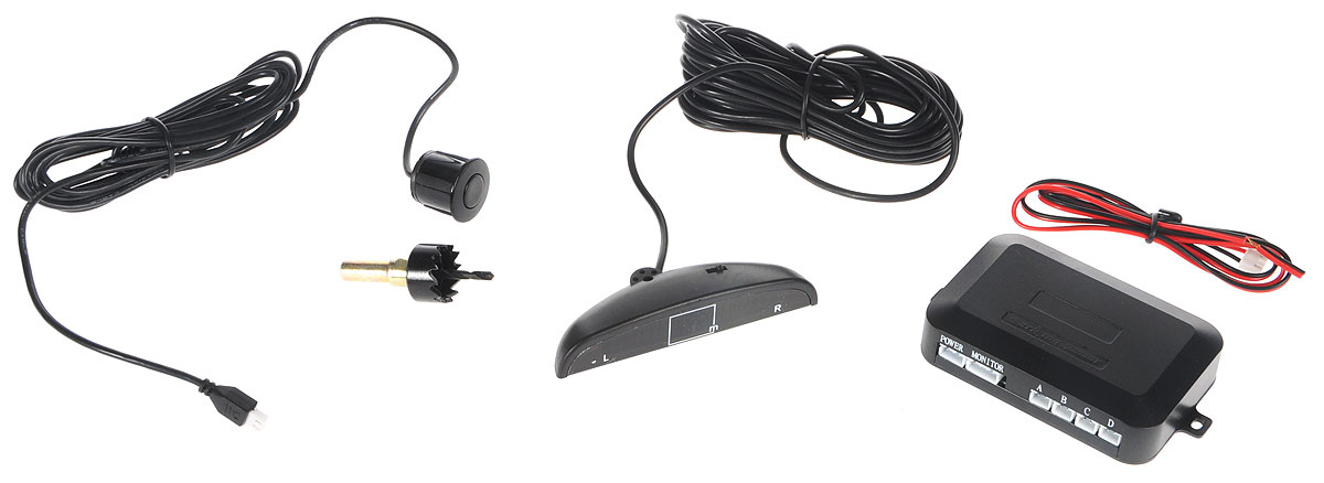 Cenmax РS-4.1, Black парковочный радарРS-4.1 BLACK Cenmax РS-4.1, Black парковочный радарРS-4.1 BLACKCenmax PS-4.1 - это одна из современных парковочных систем, которая порадует пользователей компактным индикатором и удобством в эксплуатации. Данная система предназначена для установки в задний бампер автомобиля и оснащена 4 сенсорными датчиками, выполненными в черном цвете. Парктроник автоматически начинает работать при включении задней передачи и предупреждает о препятствиях с помощью звуковой и визуальной индикации.Напряжение питания: 9-15 ВМаксимальная потребляемая мощность: 3,5 ВтДистанция включения звукового предупреждения: 1,5 мДистанция обнаружения препятствия: 2,0 - 0,3 мЦифровая индикация дистанции: 2,0 - 0,3 мМощность звукового сигнала: 75 дБ