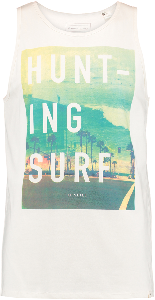 Майка мужская ONeill Lm Hunting Tanktop, цвет: белый. 7A1902-1030. Размер XL (52/54)7A1902-1030 Майка мужская ONeill Lm Hunting Tanktop, цвет: белый. 7A1902-1030. Размер XL (52/54)7A1902-1030Мужская майка ONeill выполнена из 100% хлопка. Модель без рукавов с круглым вырезом. На груди майка дополнена надписями.