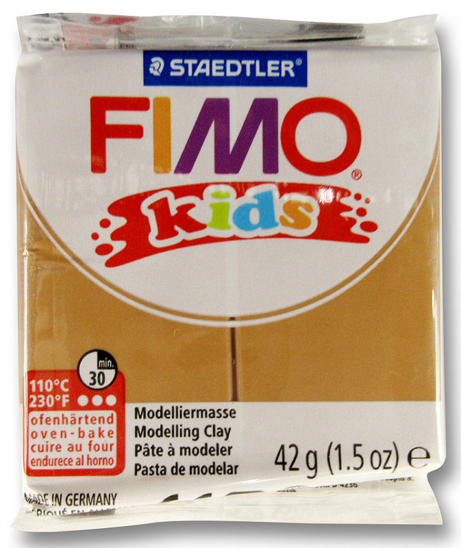 Fimo Kids Полимерная глина цвет светло-коричневый