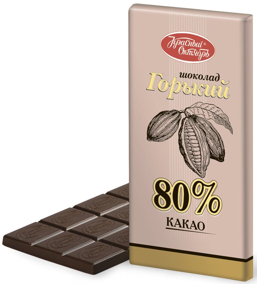 Красный Октябрь горький 80% какао шоколад, 75 гКО01512 Красный Октябрь горький 80% какао шоколад, 75 гКО01512Красный Октябрь - уникальный пример в истории российского кондитерского дела, ведь таким количеством знаменитых марок, пожалуй, не может похвастаться ни один другой производитель в России.Уважаемые клиенты! Обращаем ваше внимание на то, что упаковка может иметь несколько видов дизайна. Поставка осуществляется в зависимости от наличия на складе.