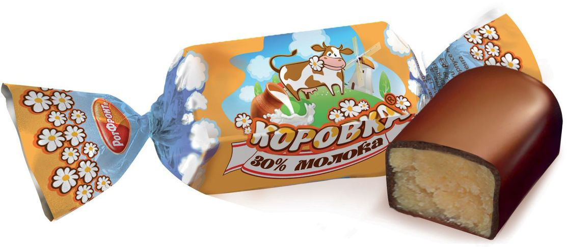 Рот-Фронт Коровка конфеты с 30% молока в шоколадной глазури, 250 гРФ08792 Рот-Фронт Коровка конфеты с 30% молока в шоколадной глазури, 250 гРФ08792Знаменитые московские конфеты напоминают вкус детства!