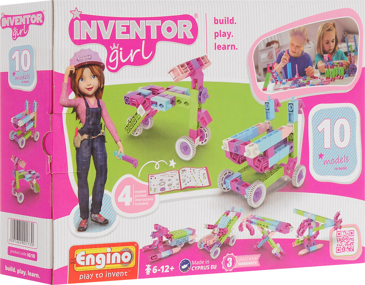 Engino Конструктор Inventor Girl 10 моделей