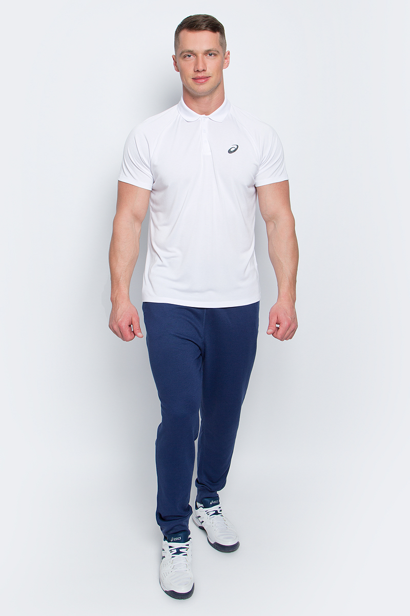 Поло мужское Asics M Club Polo, цвет: белый. 141160-0001. Размер L (50/52)141160-0001 Поло мужское Asics M Club Polo, цвет: белый. 141160-0001. Размер L (50/52)141160-0001Поло Club Polo от Asics изготовлено из вискозы с добавлением полиэстера. Модель классической формы с короткими стандартными рукавами и отложным воротником. Спереди застегивается на пуговицы. Технология Motion Dry позволяет выводить влагу, оставляя тело сухим и сохраняя его оптимальный температурный режим.