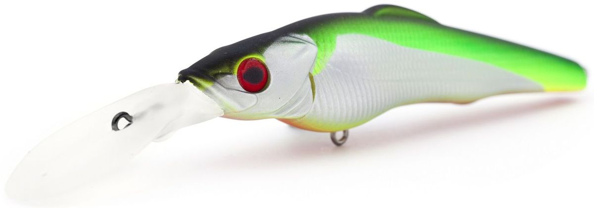 Воблер плавающий Atemi Cayman Shad, цвет: silver chart, длина 9 см, вес 16 г, заглубление 4,5 м513-00160 Воблер плавающий Atemi Cayman Shad, цвет: silver chart, длина 9 см, вес 16 г, заглубление 4,5 м513-00160Приманка Atemi Cayman Shad - это плавающий воблер, который отлично подходит для ловли щуки, форели, басса, голавля, жереха, желтоперого судака, окуня. Эта легкая приманка может использоваться для ловли рыбы вверх по течению, если обеспечить более высокую, нежели скорость течения, скорость проводки. Воблер также может использоваться и при ловли против течения. Приманка является отличным решением для озер и хранилищ и может применяться как для троллинга, так и для ловли в заброс. Важным условием использования данной модели приманки является правильно подобранная снасть.Заглубление: 4,5 м.