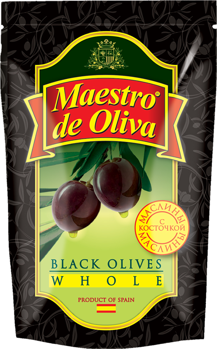 Maestro de Oliva Маслины c косточкой, 170 г0710081/2 Maestro de Oliva Маслины c косточкой, 170 г0710081/2Маслины с косточками Maestro de Oliva - высококачественный консервированный продукт. Маслины богаты питательными веществами и витаминами, являются ценным источником пектина, отвечающего за восстановление хрящевой ткани и регенерацию кожи. Высокий процент содержания йода делает этот продукт чрезвычайно полезным для регулярного употребления, а природные масла обеспечивают организм необходимыми жирными кислотами, способными регулировать уровень холестерина в крови и улучшать процесс обмена веществ.