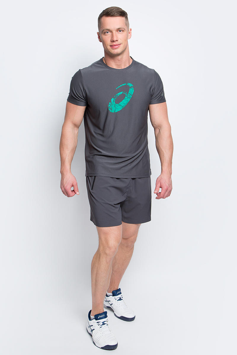 Шорты мужские Asics Ventilation Short, цвет: серый. 141085-0779. Размер XL (52/54)141085-0779 Шорты мужские Asics Ventilation Short, цвет: серый. 141085-0779. Размер XL (52/54)141085-0779Мужские шорты Asics Ventilation Short выполнены из полиэстера. Благодаря инновационной технологии, тканьэффективно впитывает пот, поэтому вы остаетесь сухим даже во время самых упорных тренировок. Сзадирасположена вставка с перфорацией. Шорты снабжены сетчатыми вставками для лучшей вентиляции.Шорты имеют эластичную резинку на поясе. Модель дополнена двумя втачными карманами на застежках-молнияхспереди.