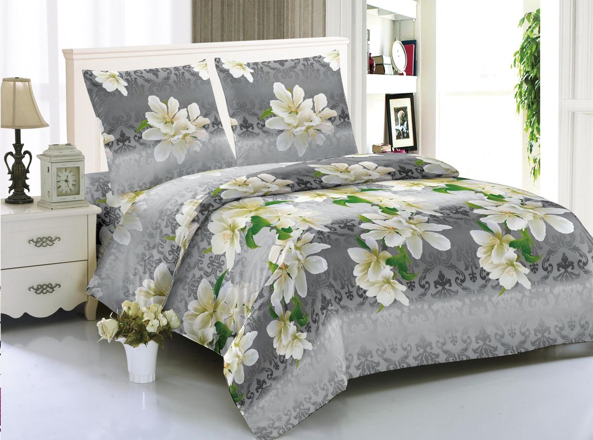 Комплект белья Amore Mio Basel, 1,5-спальный, наволочки 70x7085 Комплект белья Amore Mio Basel, 1,5-спальный, наволочки 70x7085Комплект постельного белья Amore Mio изготовлен из мако-сатина. Нано-инновации позволили открыть новую ткань, которая сочетает в себе широкий спектр отличных потребительских характеристик и невысокой стоимости. Легкая, плотная, мягкая ткань, приятна и обладает эффектом персиковой кожуры. Отлично стирается, гладится, быстро сохнет. Дисперсное крашение великолепно передает качество рисунков и необычайно устойчиво к истиранию.Комплект состоит из пододеяльника, простыни и двух наволочек.