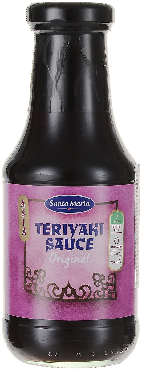 Santa Maria соус Терияки, 300 мл3534 Santa Maria соус Терияки, 300 мл3534Соус Santa Maria Терияки - классический японский соус для горячих блюд. Добавляется во время приготовления к блюдам из мяса и овощей, придавая неповторимый вкус и густую консистенцию.Уважаемые клиенты! Обращаем ваше внимание, что полный перечень состава продукта представлен на дополнительном изображении.