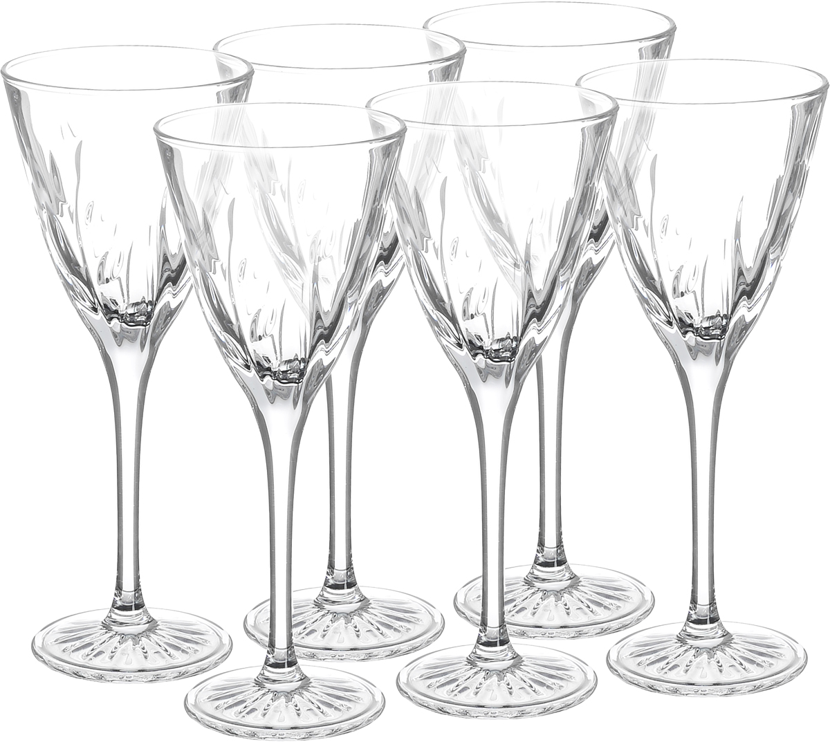 Набор рюмок Cristal dArques Cassandra, 60 мл, 6 штG5637 Набор рюмок Cristal dArques Cassandra, 60 мл, 6 штG5637Набор Cristal dArques Cassandra состоит из 6 рюмок, изготовленных из прочного стекла. Изделия, предназначенные для подачи ликера и других спиртных напитков, несомненно придутся вам по душе. Рюмки сочетают в себе элегантный дизайн и функциональность. Набор рюмок Cristal dArques Cassandra идеально подойдет для сервировки стола и станет отличным подарком к любому празднику.Диаметр (по верхнему краю): 5,5 см.Высота: 14 см.Диаметр основания: 4,7 см.