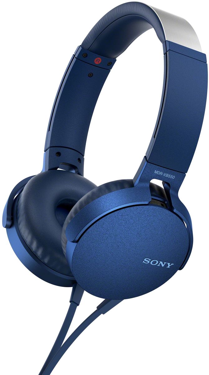 Sony XB550AP Extra Bass, Blue наушники