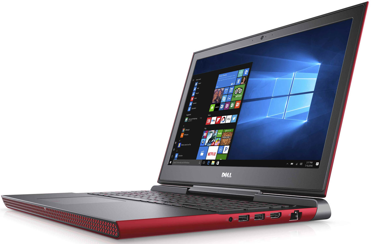 Dell Inspiron 7567, Red (7567-9330)7567-9330 Dell Inspiron 7567, Red (7567-9330)7567-9330Получайте совершенно новые впечатления от развлечений, игр и видео с ноутбуком Dell Inspiron 15 благодаря мощному процессору Intel Core i5 седьмого поколения и графическому адаптеру NVIDIA GeForce GTX1050M.Наслаждайтесь изображением высочайшего качества на дисплее. Этот дисплей поддерживает разрешение Full HD (1920x1080) и характеризуется широким узлом обзора.Предотвратите ошибочные нажатия клавиш с помощью клавиатуры с подсветкой, которая поможет вам играть или работать на компьютере даже в темноте. А чувствительная сенсорная панель обеспечит точную поддержку жестов с превосходным временем реакции.Погрузитесь в мир отличного звука с помощью технологии Waves MaxxAudio Pro. Разработанные корпорацией Dell широкополосные и низкочастотные динамики используют все возможности программного обеспечения для формирования звука студийного качества, поэтому вы не упустите ни малейшего оттенка звука.Точные характеристики зависят от модификации.Ноутбук сертифицирован EAC и имеет русифицированную клавиатуру и Руководство пользователя.
