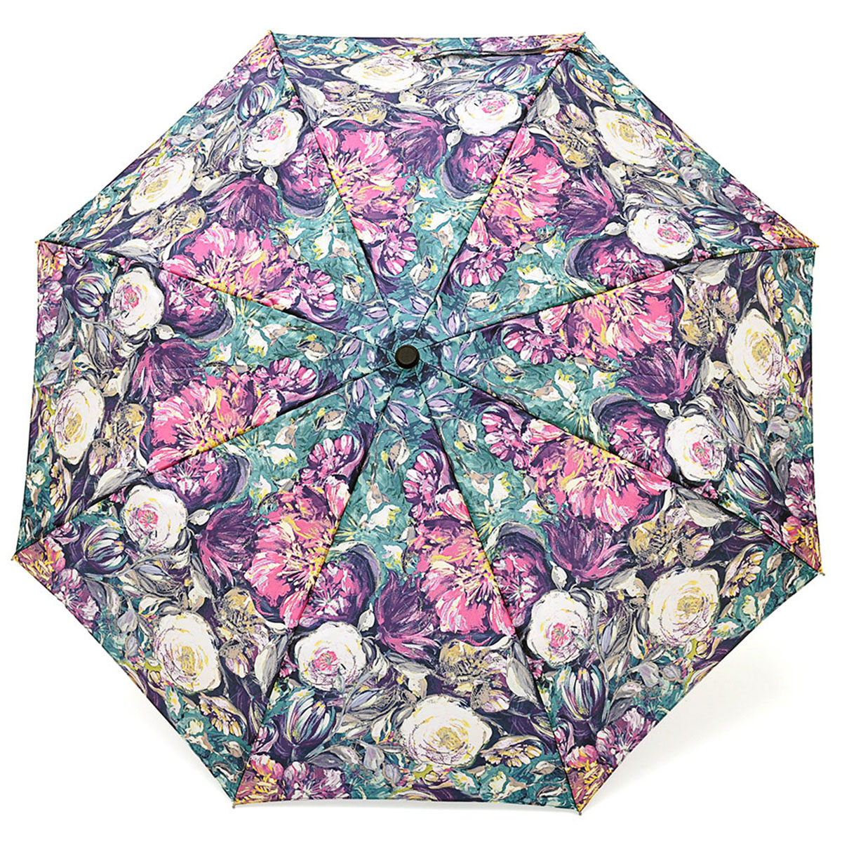 Зонт женский Stilla, автомат, 3 сложения, цвет: мультиколор. 694/2 mini