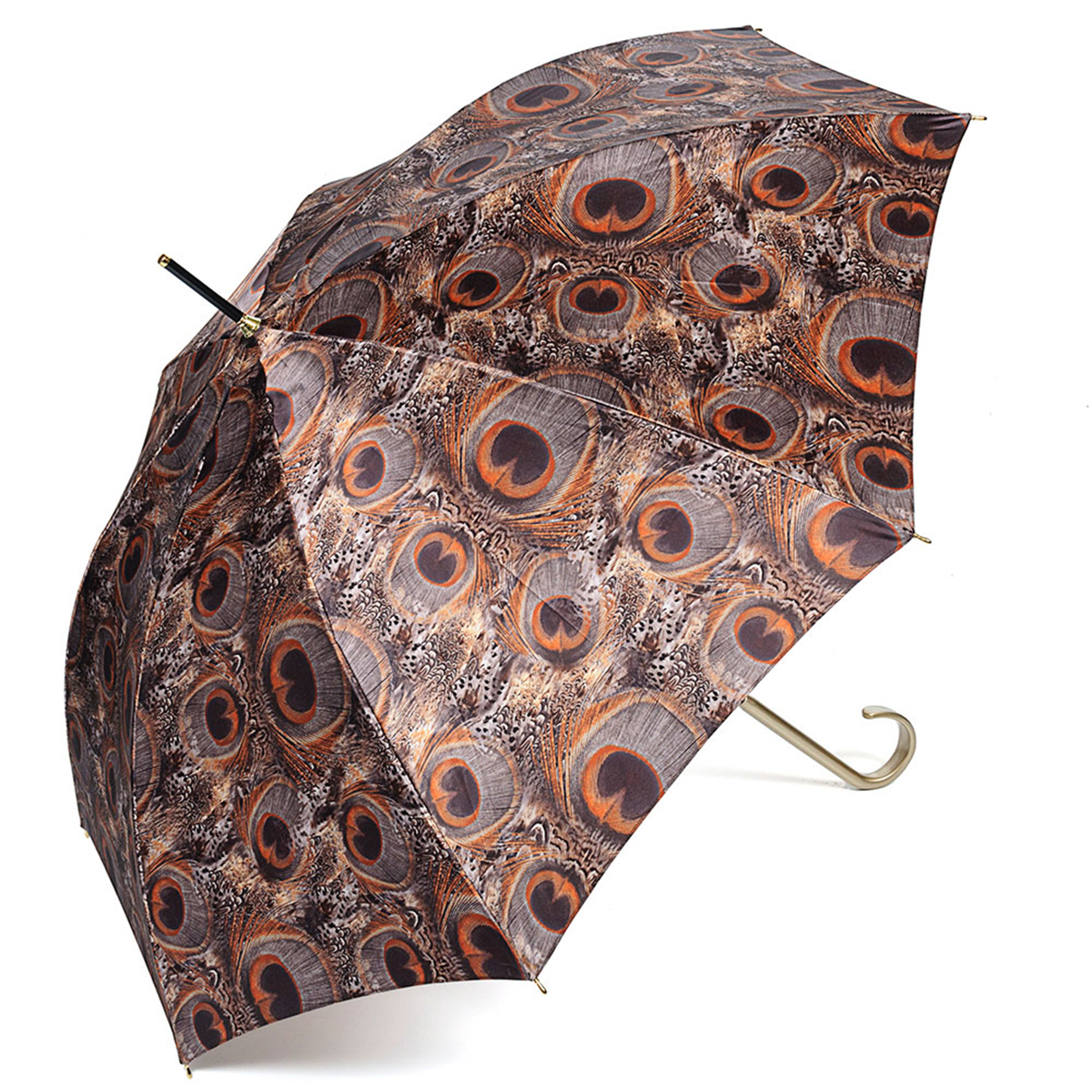 Зонт-трость женский Stilla, цвет: коричневый. 726/2 auto