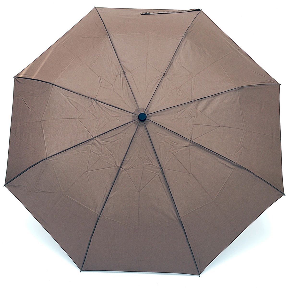 Зонт женский Stilla, автомат, 3 сложения, цвет: коричневый. 746/3 mini