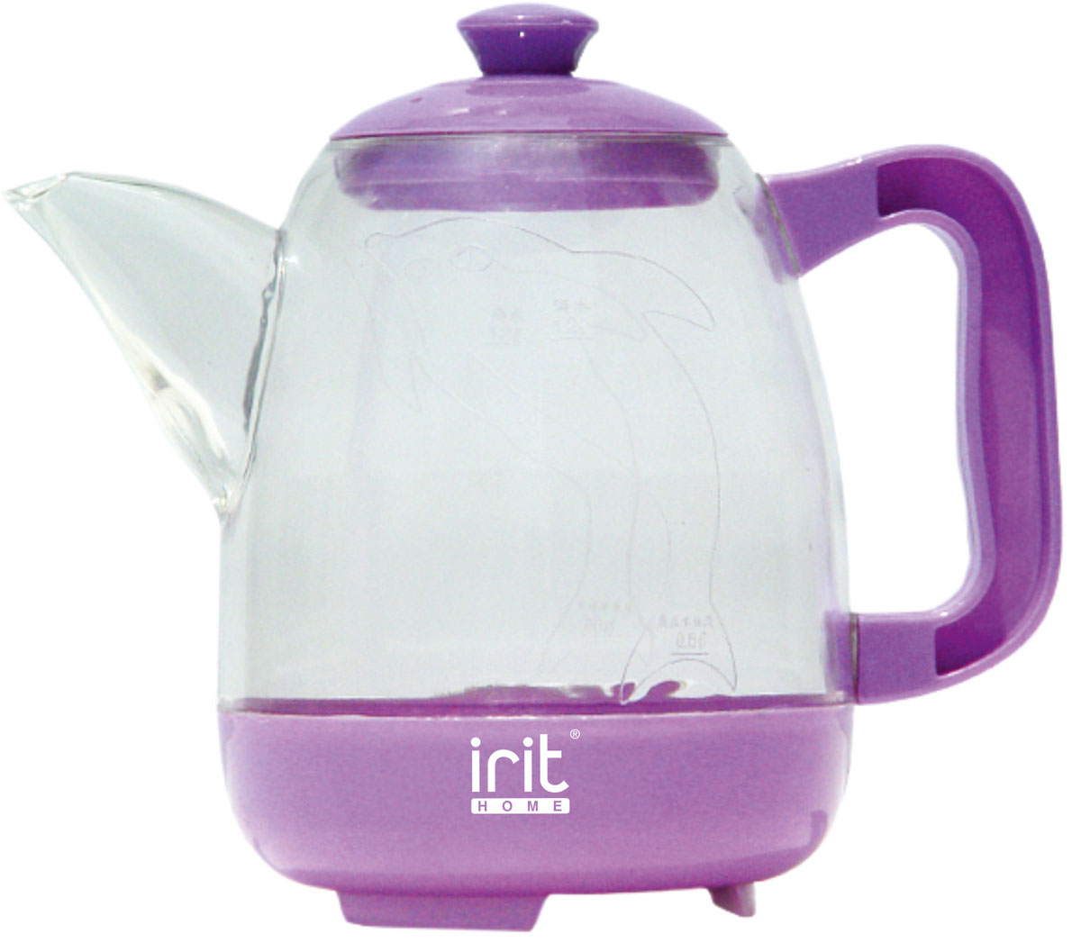 Irit IR-1125 электрический чайник79 02593 Irit IR-1125 электрический чайник79 02593Электрический чайник Irit IR-1125 прост в управлении и долговечен в использовании. Корпус изготовлен из термостойкого пластика. Мощность 600 Вт быстро вскипятит 1,2 литра воды.