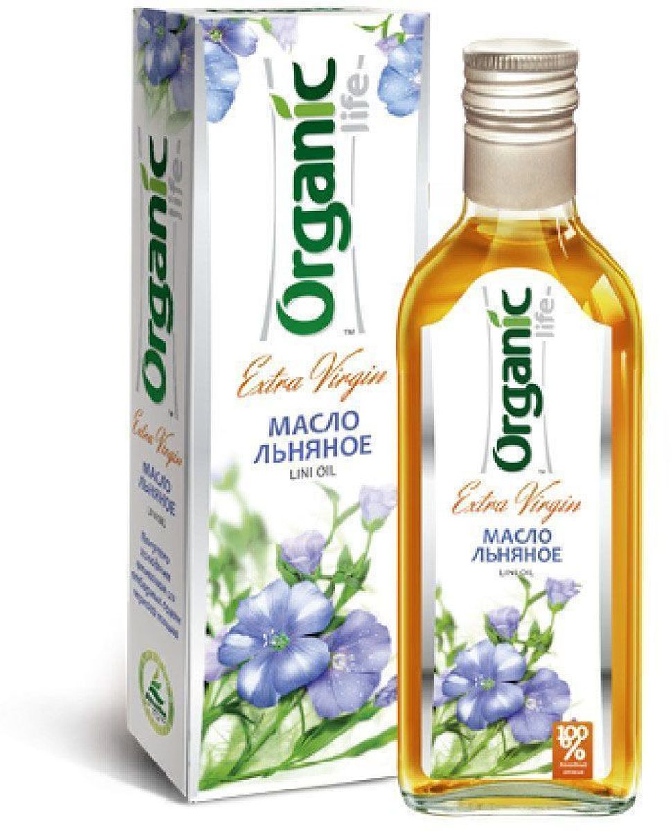 Organic Life масло льняное, 250 мл212027 Organic Life масло льняное, 250 мл212027Льняное масло – натуральный диетический продукт, изготовленный методом холодного прессования семян льна. Ценный источник жирных кислот (омега-3, омега-6, омега-9) и витаминов. Эти кислоты входят в состав клеточных мембран и обеспечивают нормальное поступление кислорода и питательных веществ в каждую клетку. Льняное масло содержит огромное количество витаминов В1, В2, С, Е, а также богато селеном, хромом, кремнием и является рекордсменом по содержанию полиненасыщенных жирных кислот, которые человек может получать только из пищи.