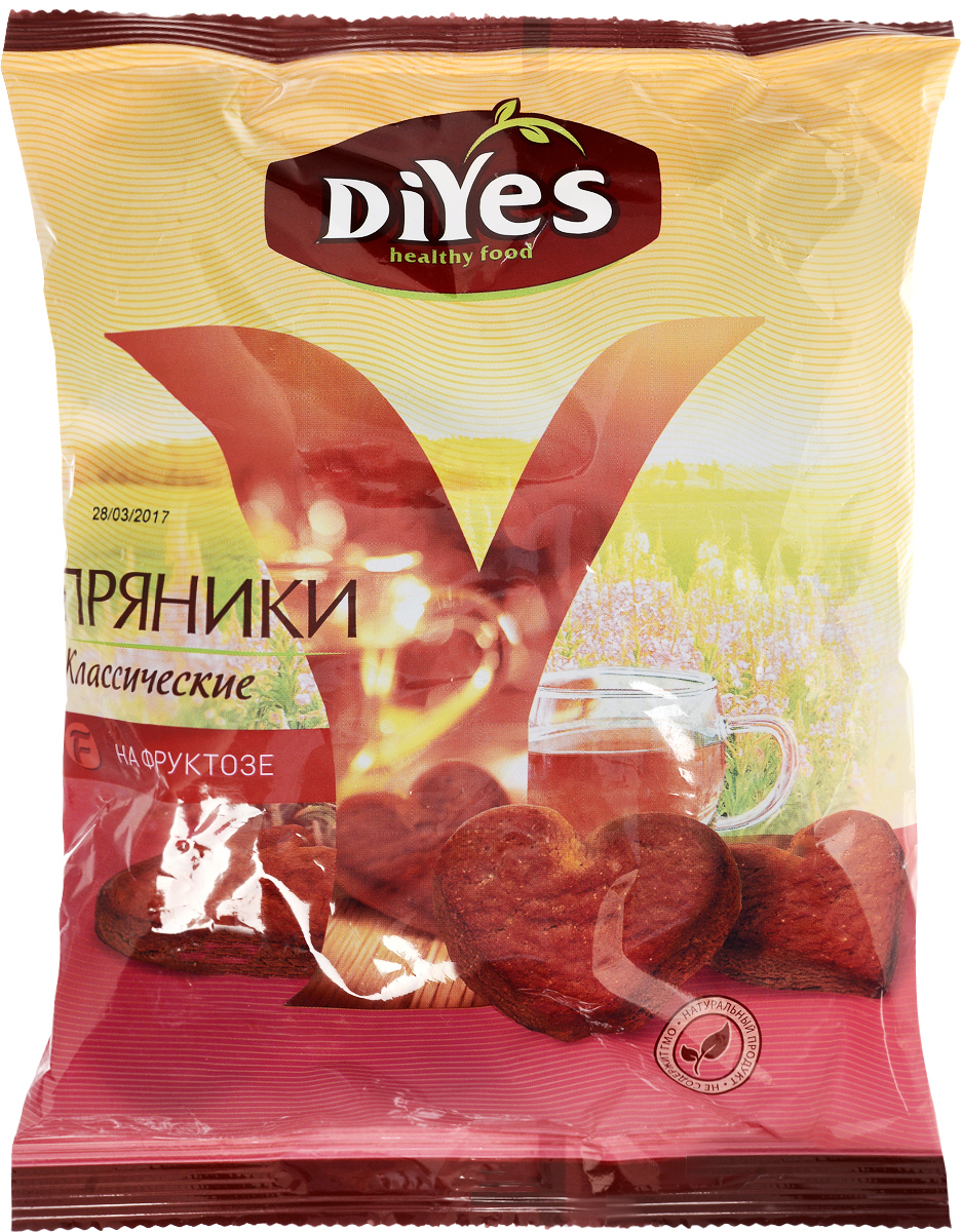 ДиYes Пряники заварные Классические на фруктозе, 300 г