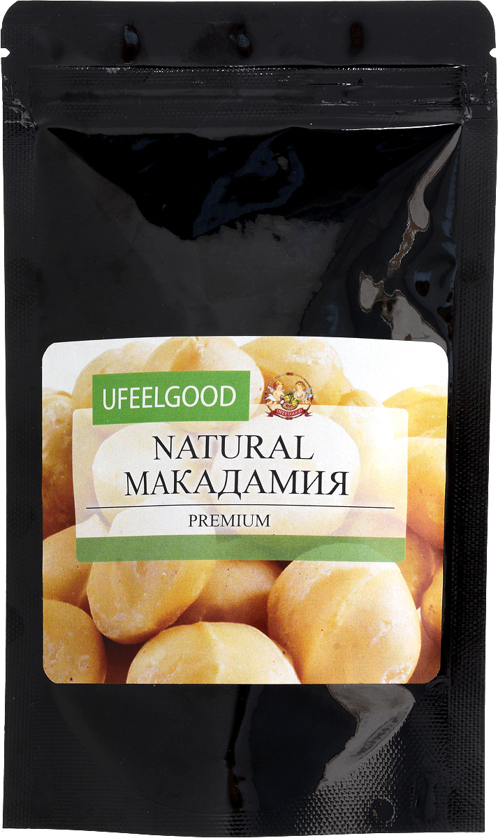 UFEELGOOD Natural Macadamia натуральный орех макадамия, 100 г134 UFEELGOOD Natural Macadamia натуральный орех макадамия, 100 г134Регулярное употребление в пищу орехов макадамия оказывает положительное влияние на здоровье. Кроме общеукрепляющих свойств, они обладают лечебным эффектом, способствующим более легкому протеканию и скорейшему излечению отдельных заболеваний: мигрени, артрита и артроза, сердечно-сосудистых заболеваний болезней кожи (в т.ч. заживлению ожогов, сахарного диабета, общего авитаминоза, ангины, менингита. Отдельное достоинство макадамии – органическое масло, которое можно выдавить из ореха и использовать в качестве наружного средства. Добыча этого масла ведется в промышленных масштабах.Уважаемые клиенты! Обращаем ваше внимание на то, что упаковка может иметь несколько видов дизайна. Поставка осуществляется в зависимости от наличия на складе.