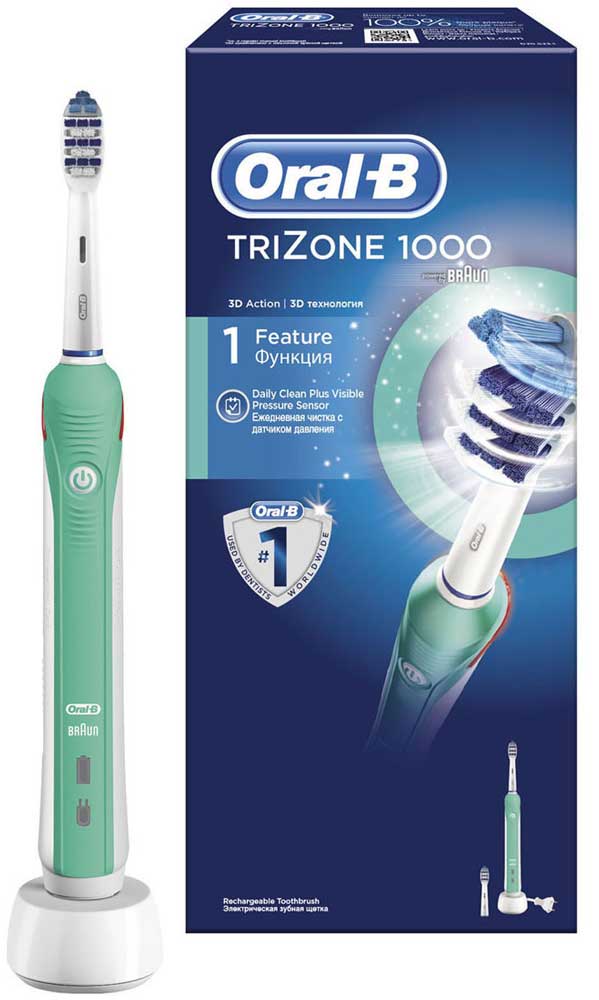 Электрическая зубная щетка Oral-B TriZone 1000