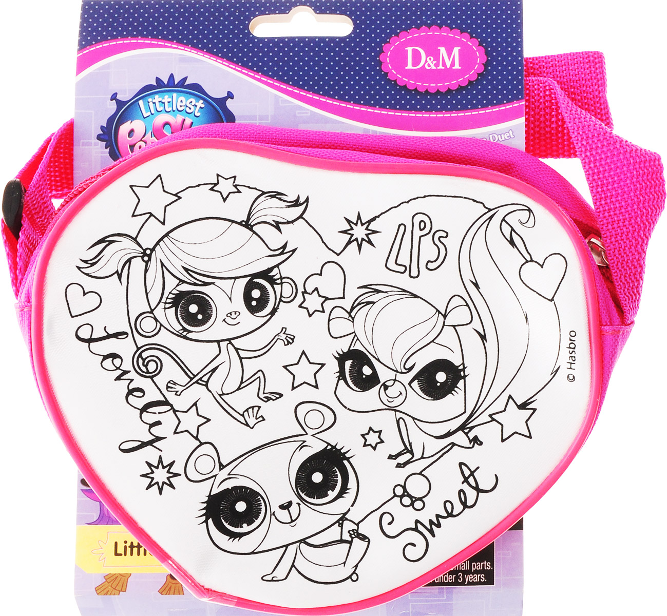 D&M Набор для росписи сумочки Маленькие друзья
