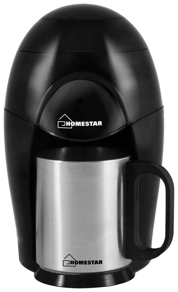 HomeStar HS-2009, Black кофеварка54 002693 HomeStar HS-2009, Black кофеварка54 002693Кофеварка HomeStar HS-2009 станет отличным приобретением для ценителей кофе. Приготовление напитка из молотых зёрен происходит за считанные минуты. Прибор оснащён съёмным моющимся фильтром, что облегчает уход и экономит денежные средства. В комплект входит кружка из нержавеющей стали. Вы оцените простоту эксплуатации этой кофеварки!