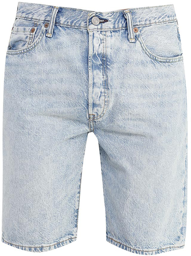 Шорты мужские Levis®, цвет: голубой. 3651200440. Размер 30 (46-30)3651200440 Шорты мужские Levis®, цвет: голубой. 3651200440. Размер 30 (46-30)3651200440Джинсовые шорты Levis® изготовлены из натурального хлопка. Шорты застегиваются на пуговицы. Модель со стандартным кроем в бедрах имеет прямые штанины. Спереди расположены два втачных кармана и один маленький накладной, а сзади - два накладных кармана. Изделие оформлено красивой контрастной прострочкой.