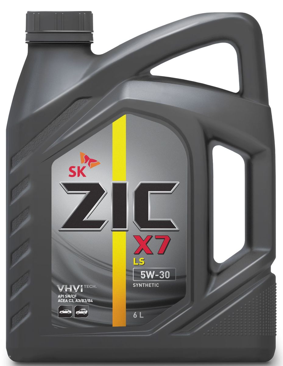 Масло моторное ZIC X7 LS, синтетическое, класс вязкости 5W-30, API SN/CF, 6 л. 172619172619 Масло моторное ZIC X7 LS, синтетическое, класс вязкости 5W-30, API SN/CF, 6 л. 172619172619ZIC X7 LS - всесезонное синтетическое моторное масло высшего качества. Изготовлено на основе базового масла YUBASE и сбалансированного пакета современных присадок с пониженным содержанием зольных соединений, фосфора и серы. Плотность при 15°C: 0,8495 г/см3.Температура вспышки: 230°С. Температура застывания: -42,5°С.Индекс вязкости: 171.