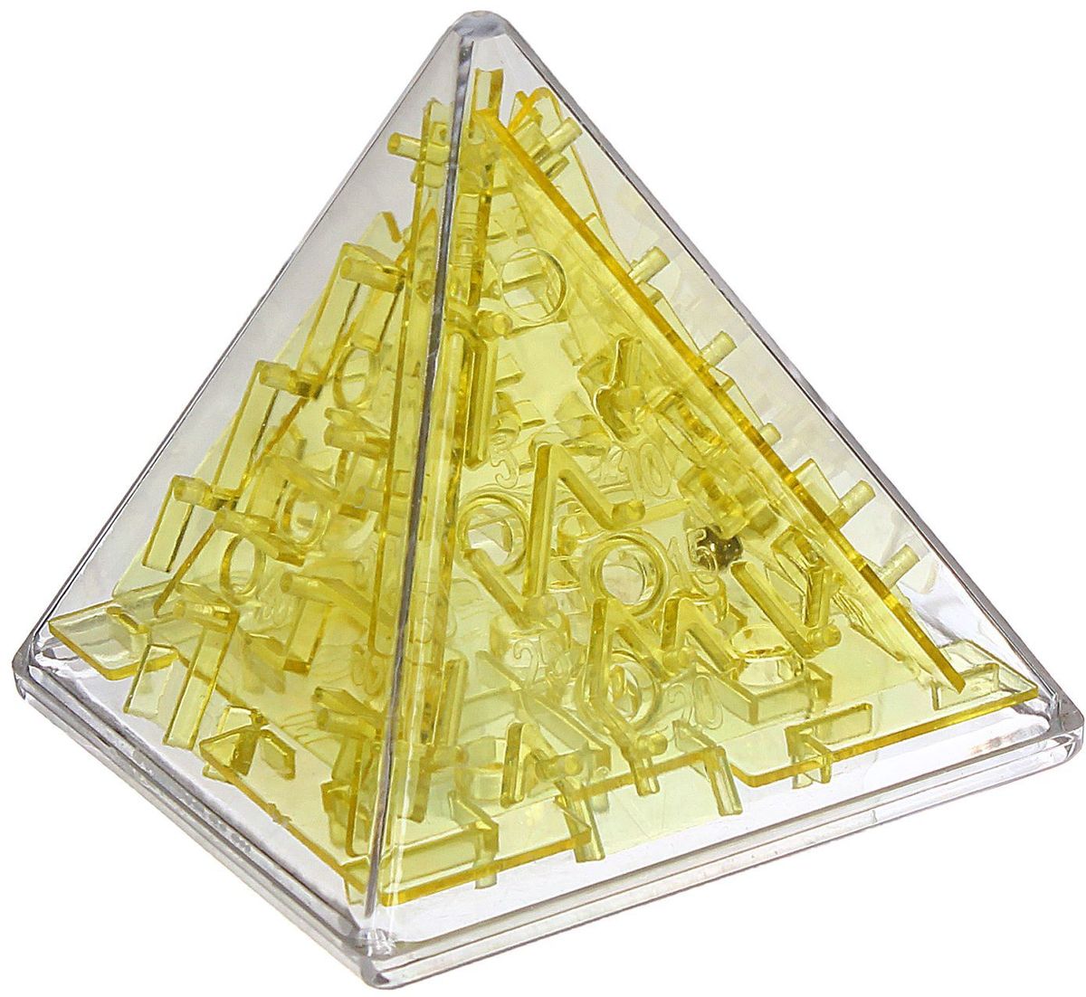 Sima-land Головоломка Лабиринт Пирамида цвет желтый