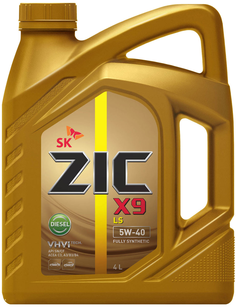 Масло моторное ZIC X9 LS Diesel, синтетическое, класс вязкости 5W-40, API SN/CF, 4 л. 162609162609 Масло моторное ZIC X9 LS Diesel, синтетическое, класс вязкости 5W-40, API SN/CF, 4 л. 162609162609ZIC X9 LS Diesel - полностью синтетическое моторное масло премиум-класса, изготовленное по технологии Low SAPS (пониженное содержание сульфатной золы, фосфора и серы), что обеспечивает дополнительную защиту дизельного сажевого фильтра. Создано на основе самых современных технологий в области смазочных материалов, благодаря чему повышаются защитные свойства масла, и оно может служить дольше даже при экстремальных условиях работы двигателя и нестабильном качестве топлива.Плотность при 15°C: 0,8542 г/см3.Температура вспышки: 220°С. Температура застывания: -40°С.Индекс вязкости: 172.