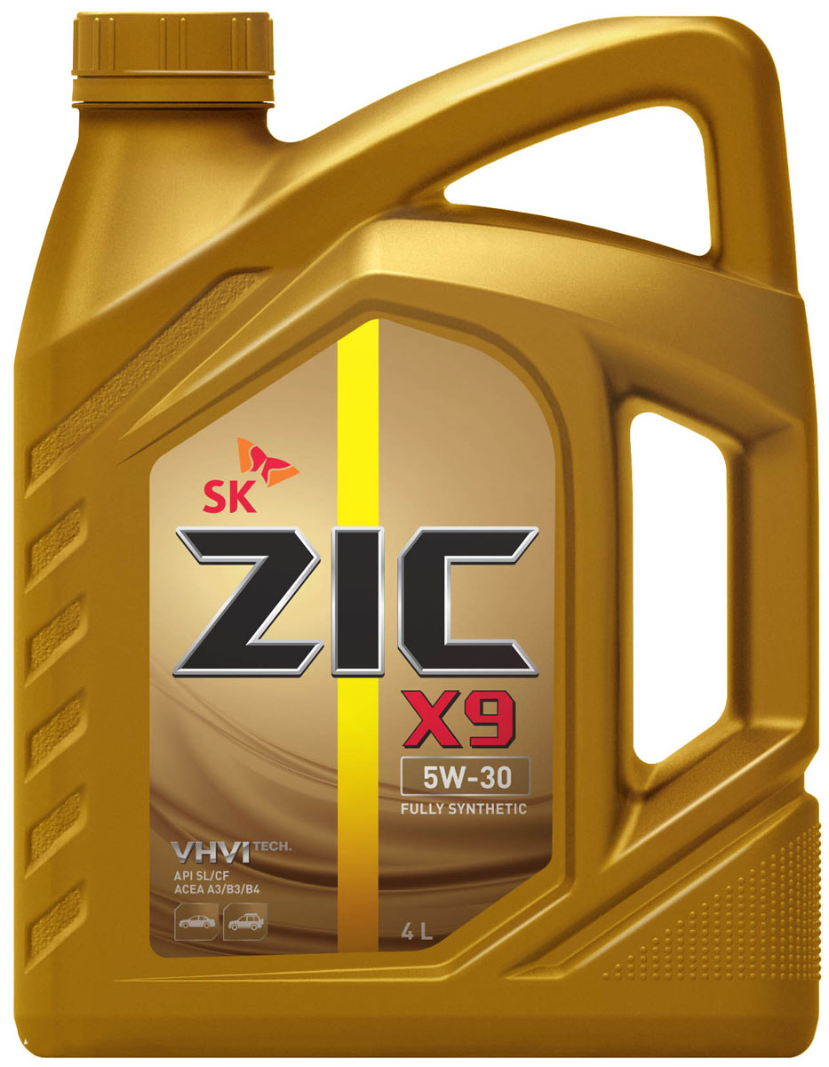 Масло моторное ZIC X9, синтетическое, класс вязкости 5W-30, API SL/CF, 4 л. 162614162614 Масло моторное ZIC X9, синтетическое, класс вязкости 5W-30, API SL/CF, 4 л. 162614162614ZIC X9 - всесезонное полностью синтетическое моторное масло премиум-класса, изготовленное на основе базового масла высочайшего качества YUBASE и современного пакета присадок. Синтетическая основа и комплекс специальных присадок гарантируют дополнительный ресурс эксплуатационных характеристик, что позволяет увеличивать интервал замены масла в случае наличия рекомендации производителя автомобиля.Плотность при 15°C: 0,8524 г/см3.Температура вспышки: 224°С. Температура застывания: -40°С.Индекс вязкости: 171.