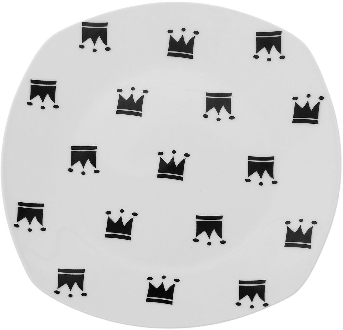 Тарелка Сотвори чудо My Little Crown, 20 х 20 см1661842 Тарелка Сотвори чудо My Little Crown, 20 х 20 см1661842Хотите обновить интерьер кухни или гостиной? Устраиваете необычную фотосессию или тематический праздник? А может, просто ищете подарок для близкого человека? Посуда Сотвори Чудо — правильный выбор в любой ситуации. Тарелка Сотвори Чудо, изготовленная из изящного фаянса нежного сливочного цвета, оформлена оригинальным рисунком со стойкой краской. Пригодна для посудомоечной машины.