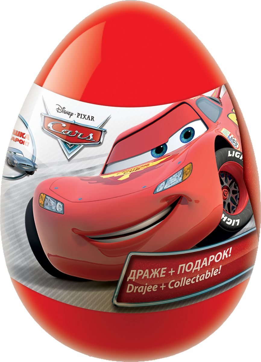 Disney Тачки фруктовое драже с игрушкой, 20 гУТ18843 Disney Тачки фруктовое драже с игрушкой, 20 гУТ18843Драже со вкусом клубники, яблока, лимона и 3D-игрушка в подарок.