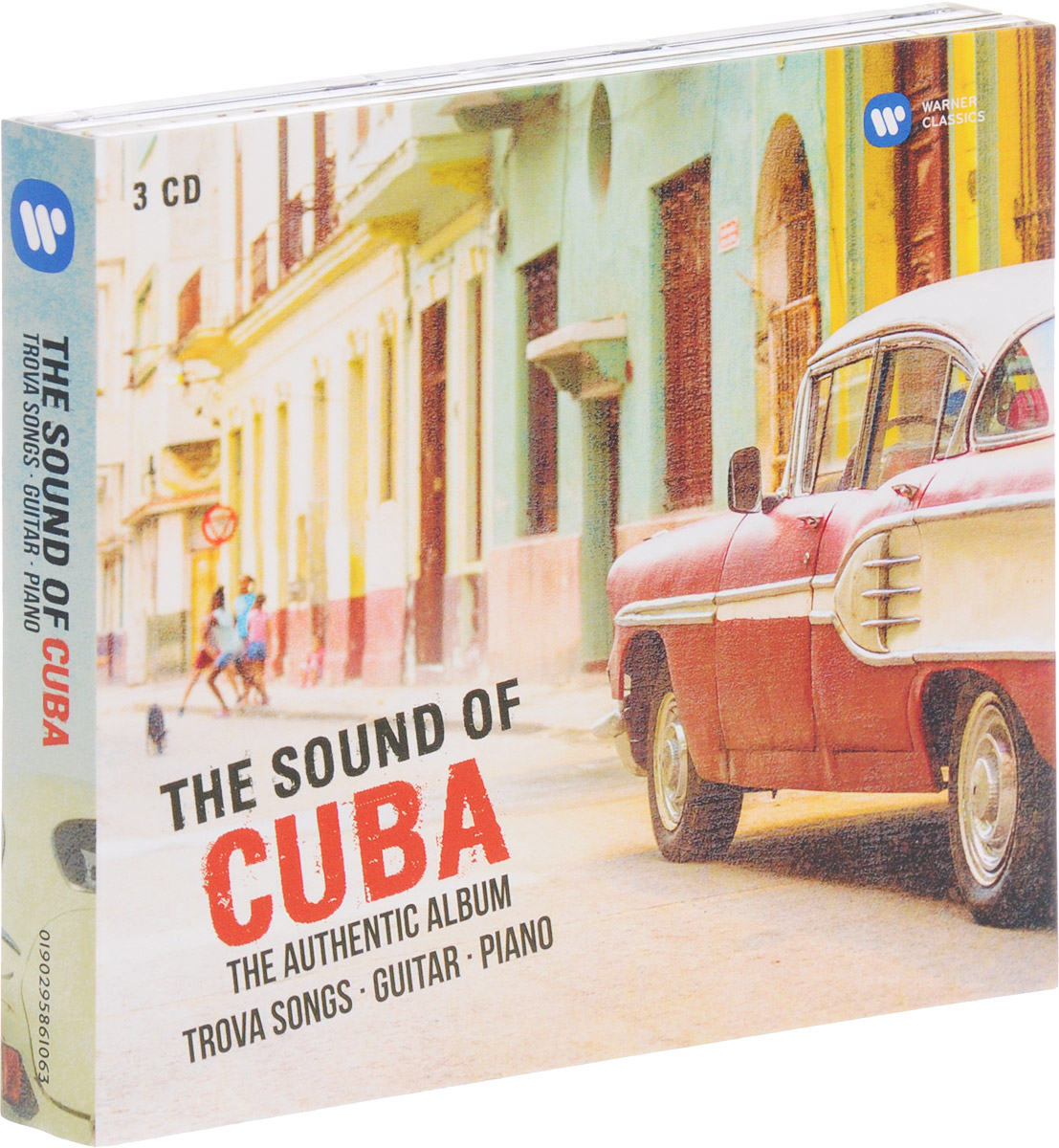 The Sound Of Cuba. The Authentic Album. Trova . Guitar. Piano (3 CD)