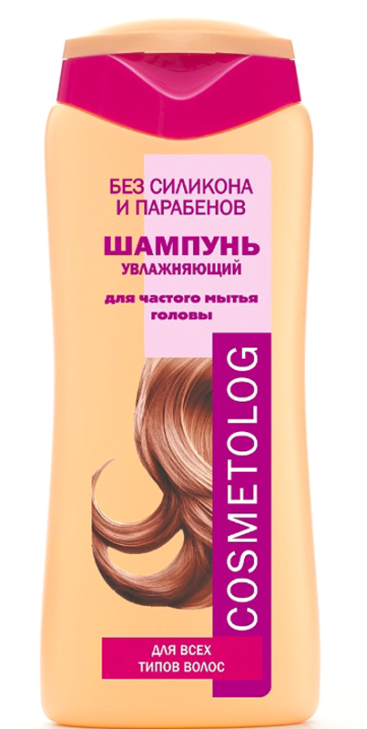 Cosmetolog Шампунь Увлажняющий для всех типов волос, 250 мл360101 Cosmetolog Шампунь Увлажняющий для всех типов волос, 250 мл360101Сбалансированный мягкий шампунь специально разработан для ежедневного ухода за волосами любого типа. Идеален для использования после занятий спортом и бассейна. Эффективная, но бережная моющая основа тщательно промывает волосы и кожу головы, не пересушивая и не вызывая раздражения. Витамин Е, обладающий антиоксидантным действием, защищает структуру волоса от повреждения свободными радикалами, а аминокислоты, входящие в состав Prodew 400, способствуют восстановлению структуры волоса. Д-пантенол глубоко увлажняет волосы, поддерживает оптимальный баланс влажности кожи и волос. Природный кондиционер придает волосам необходимый объем, обеспечивает легкое расчесывание, улучшает состояние кутикулы волоса. После применения шампуня и влажные и сухие волосы идеально расчесываются, облегчая создание прически. Волосы сияют здоровьем и красотой.