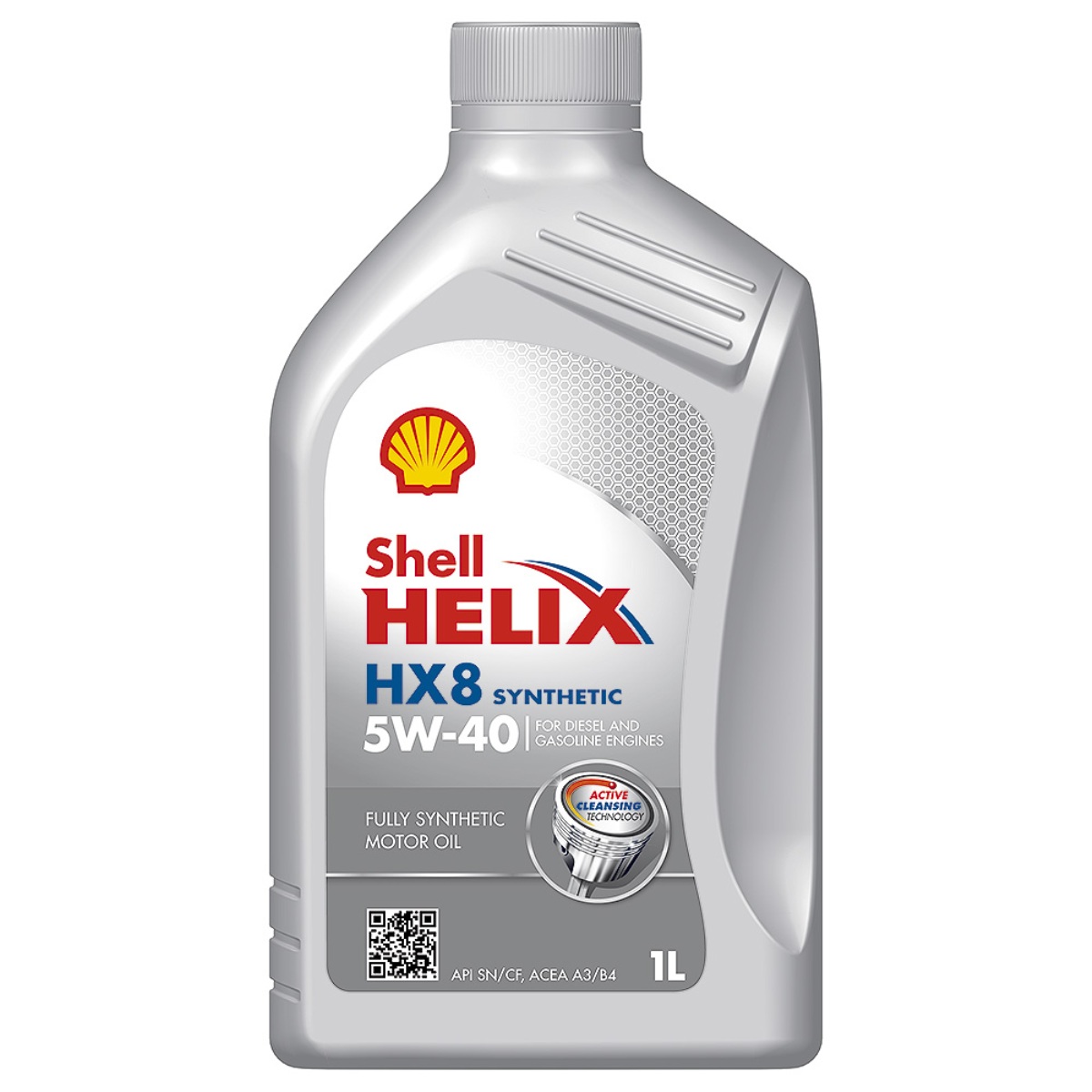 Моторное масло Shell Helix HX8 Synthetic 5w40, синтетика, API SN/CF; ACEA A3/B4; MB 229.3; VW 502.00/505.00; Renault RN0700, RN0710 Fiat 9.55535-N2 и 9.55535-M2, 1л550040424 Моторное масло Shell Helix HX8 Synthetic 5w40, синтетика, API SN/CF; ACEA A3/B4; MB 229.3; VW 502.00/505.00; Renault RN0700, RN0710 Fiat 9.55535-N2 и 9.55535-M2, 1л550040424Моторное масло Shell Helix HX8 Synthetic 5w40 - полностью синтетическое масло и имеет уникальные моющие свойства. HX8 Synthetic от «Шелл» увеличивает срок службы мотора, обеспечивая его защиту от износа даже в самых экстремальных условиях эксплуатации. Этот смазочный материал имеет низкий расход, благодаря чему снижается частота его долива. HX8 Synthetic может использоваться в дизельных и бензиновых двигателях, а также в моторах, работающих на бензино-этаноловом и биодизельном топливе.