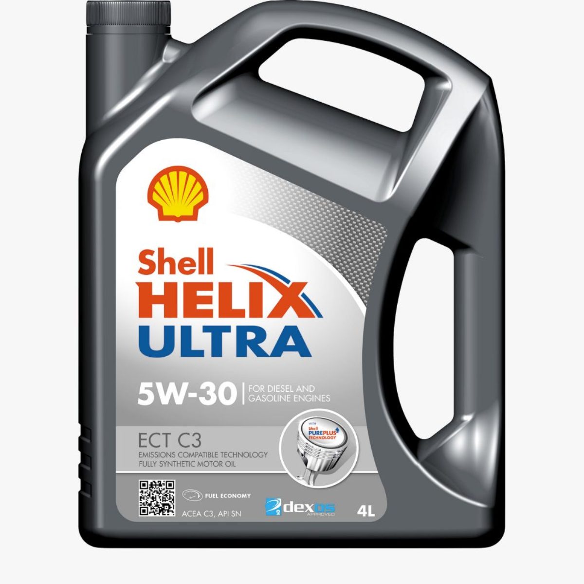 Моторное масло Shell Helix Ultra, синтетическое, класс вязкости 5W-30, для BMW LL-04; MB 229.51; VW504/507, 4 л550042847 Моторное масло Shell Helix Ultra, синтетическое, класс вязкости 5W-30, для BMW LL-04; MB 229.51; VW504/507, 4 л550042847Полностью синтетическое масло Shell Helix Ultra ECT используется в двигателях, работающих на бензине, дизеле и газе. Оно создано на основе фирменной технологии Shell PurePlus. Shell Helix Ultra ECT совместимо с современными системами снижения токсичности выхлопов, обеспечивает дополнительную экономию топлива и защиту от износа, уменьшает трение между элементами двигателя.Моторное масло имеет вязкость 5W-30. Оно обеспечивает на 30% больше зашиты, чем аналоги от других производителей. Его использование позволяет снижать вибрации и минимизировать шум работающего двигателя. Допуски и одобрения:- BMW LL-04,- Chrysler MS-11106,- Mercedes-Benz Approval 229.31,- Mercedes-Benz Approval 229.51.Товар сертифицирован.