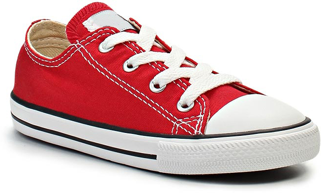 Кеды детские Converse Chuck Taylor All Star, цвет: красный. 7J236. Размер 5 (21)