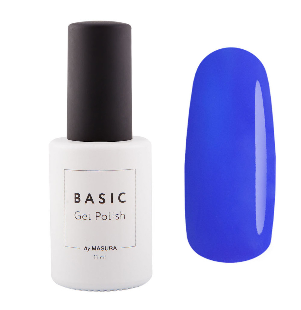 Masura Гель-лак BASIC Лазурит, 11 мл294-315 Masura Гель-лак BASIC Лазурит, 11 мл294-315яркий цвет лазурита с кобальтово-синим подтоном, плотный