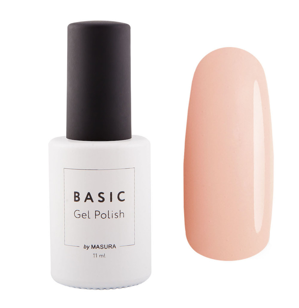 Masura Гель-лак BASIC Десертный Макарони, 11 мл294-322 Masura Гель-лак BASIC Десертный Макарони, 11 мл294-322теплый нюдовый, насыщенный, плотный